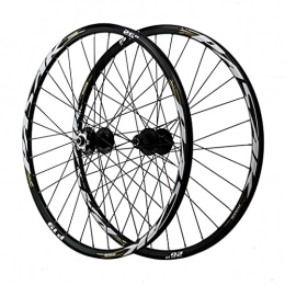 LICHUXIN Parti di ricambio LICHUXIN 26 / 27.5 / 29 Pollici Set di Ruote Biciclette Lega Ultraleggera Freno A Disco Cerchioni MTB A Doppia Parete Rilascio Rapido Ruote 32H 7-12 velocità (Color : Gray, Size : 27.5in)