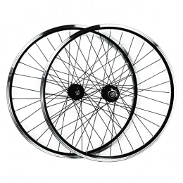 LICHUXIN Parti di ricambio LICHUXIN 26 / 27.5 / 29in MTB Mountain Bike Wheelset Quick Release Rear 4 Bearing Disc / V Brake Rim 7 / 8 / 9 / 10 / 11 Speed Cassette Ruota Libera (Color : Black hub, Size : 27.5in)