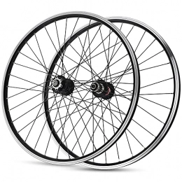 LICHUXIN Parti di ricambio LICHUXIN MTB Set Ruote Bici 26" Bicicletta Mozzo in Alluminio Ruota Freno Disco V-Brake Cerchio Ruota in Bicicletta Cerchio Sgancio Rapido 2230g