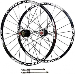 LIMQ Ruote per Mountain Bike LIMQ Set di Ruote per Bicicletta Ruote per Mountain Bike Ibride Doppia Parete MTB Cerchio Freno A Disco Fibra di Carbonio Ultraleggera Sgancio Rapido 24H 9 / 10 / 11 Cambio Dinamo Mozzo Bicicletta, 69.8cm