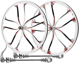 LIMQ Parti di ricambio LIMQ Set Ruote MTB Ruota per Bicicletta da 26 Pollici Ruota A Una Ruota Prima E Dopo Il Ciclismo