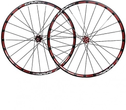 LLLKKK Parti di ricambio LLLKKK Bicicletta anteriore ruote posteriori per 26 "27.5" Mountain Bike, MTB Bike Wheel Set 7 cuscinetto 24H Lega tamburo freno a disco 7 8 9 10 11 Velocità Bike anteriore e posteriore ruote