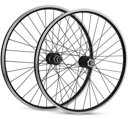 LSRRYD Parti di ricambio LSRRYD 26" 27.5" 29" Set di Ruote per Bicicletta Bici Cerchio C / V Freno A Disco MTB Ruote Rilascio Rapido Cassetta Mozzo 32 Fori per 7 / 8 / 9 / 10 / 11 / 12 velocità 2200g (Size : 26inch)