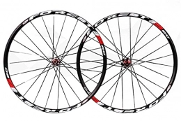 LSRRYD Parti di ricambio LSRRYD 26" 27.5" Set di Ruote MTB Freno A Disco Bici Cerchio Rilascio Rapido Bicicletta Ruote 24 Fori Raggi Piatti Semi Carbonio Mozzo per 7 / 8 / 9 / 10 / 11 velocità Cassetta 1800g