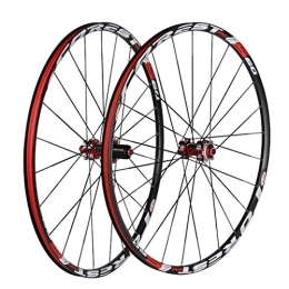 LSRRYD Parti di ricambio LSRRYD Cerchio Ruota Bici Mountain Bike Anteriore Posteriore Set Cerchi Disco Bicicletta 26 / 27.5 Pollici Doppia Parete Disco 7 8 9 1011V (Color : A, Size : 27.5inch)