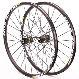 LSRRYD Parti di ricambio LSRRYD Ciclismo Ruote MTB Set Ruote Bici 26" / 27.5" / 29" 1570g Orlo Doppia Parete Freno Disco Scheda Hub 8-11 velocità 6 Cuscinetto Sigillato QR (Color : Black)