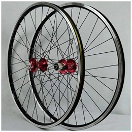 LSRRYD Ruote per Mountain Bike LSRRYD MTB 32H Set di Ruote per Bicicletta 26 Pollici Ruota per Mountain Bike Cerchio in Lega A Doppio Strato Freno Disco / Cerchio 7-11speed Mozzi A Cassetta Cuscinetto Sigillato QR