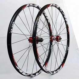 LSRRYD Parti di ricambio LSRRYD MTB Ruota Bici da 26 27, 5 Pollici Set di Ruote per Biciclette CNC Cerchio in Lega A Doppia Parete Mozzo in Fibra di Carbonio Cuscinetto Sigillato Freno Disco QR 7 / 8 / 9 / 10 / 11 velocità