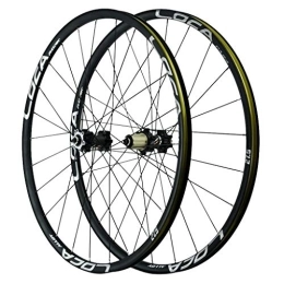 LSRRYD Ruote per Mountain Bike LSRRYD MTB Set di Ruote per Bicicletta 26 27, 5 29 Pollici Freno A Disco Cerchio in Lega A Doppio Strato Ruota per Mountain Bike 6 Nottolini Cuscinetto Sigillato QR 1665g