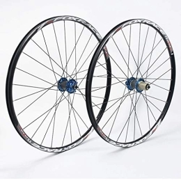 LSRRYD Ruote per Mountain Bike LSRRYD Ruote Bici per 26 27, 5 Pollici Set di Ruote per Mountain Bike Doppia Parete in Lega Tamburo di Carbone Rilascio Rapido Freno A Disco 7-11 velocità Compatibile (Size : 26inch)