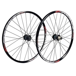 LSRRYD Parti di ricambio LSRRYD Ruote per Mountain Bike 26 27, 5 Pollici Doppia Parete in Lega Tamburo di Carbone Rilascio Rapido Freno A Disco 7-11 velocità (Size : 26inch)