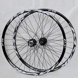 LSRRYD Parti di ricambio LSRRYD Set Ruote Bici MTB 26 27, 5 29 Pollici Cerchi Doppia Parete Rilascio Rapido Freno Disco Ruote Ciclismo Bici 32 Ha Parlato Cassetta 7-11 velocità 2200g (Color : Brass, Size : 27.5inch)