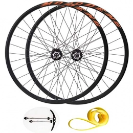 LvTu Parti di ricambio LvTu 26 27.5 29 Pollici Set di Ruote per Mountain Bike MTB, Cuscinetto Sigillato Lega Freno a Disco Ruote per Biciclette per 10 / 11 / 12 / 13 velocità (Color : Black / Orange, Size : 29 inch)