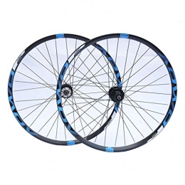 LvTu Parti di ricambio LvTu Mountain Bike Coppia Ruote Bici 26 27, 5 29 Pollici Ruota Posteriore Anteriore Lega di Alluminio Doppio Muro Cerchio 8 9 10 velocità (Size : 27.5 Inches)