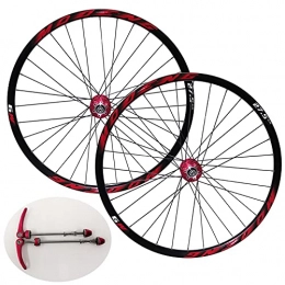 LvTu Parti di ricambio LvTu Mountain Bike Set di Ruote MTB 26 27. 5 29 Pollici Freno a Disco Ruota di Bicicletta Cerchio in Lega per 8 / 9 / 10 / 11 velocità Cassetta 1.5-2.35" Pneumatici (Color : Black / Red, Size : 29 inch)