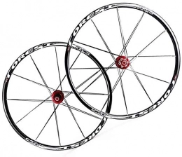 MGE Ruote per Mountain Bike Mountain Bike Ruote, 26 27.5inch Double Wall MTB Rim 24H Freno a Disco Quick Release Compatibile 7 8 9 10 11 Bici della Rotella