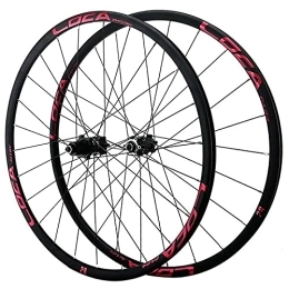 WAMBAS Parti di ricambio MTB 26 / 27.5 / 29 pollici Mountain Bike Wheelset Freno a disco a sgancio rapido Bici da strada Cerchio ultraleggero Piccola scanalatura 12 velocità Sei fori 24 ore