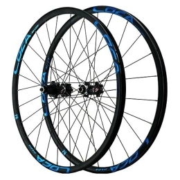 MYKINY Ruote per Mountain Bike MYKINY 26 27.5 Set Di Ruote for Mountain Bike Da 29 Pollici, Micro Spline 12 Velocità In Lega Di Alluminio Straight Pull 24 Fori Cerchi A Doppia Parete Ultraleggeri Ruote (Color : Blue, Size : 29inch