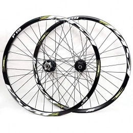 MZZG Ruote per Mountain Bike MZZG 26 / 27, 5 / 29 Pollici Ruota Anteriore per Mountain Bike Ruota Posteriore Cerchio in Lega di Alluminio Sgancio Rapido Anteriore 2 Posteriore 4 Palin 32H Lavorazione di Precisione CNC, 27.5