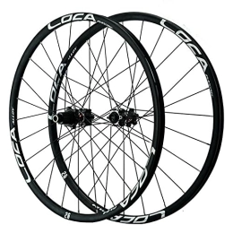 NEZIAN Parti di ricambio NEZIAN Set Ruote Bici Mountain 26 / 27.5 / 29 Pollici Perno Passante Freno Disco Cerchioni MTB Doppia Parete Volano Cassetta 12 velocità QR (Color : Silver, Size : 26inch)