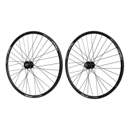 NEZIAN Ruote per Mountain Bike NEZIAN Set Ruote per Bicicletta Set Ruote per Mountain Bike MTB 27, 5 29 Pollici Lega Alluminio A Doppia Parete Freno A Disco 7 8 9 10 velocità 32H Rilascio Rapido