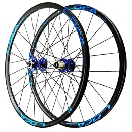 QERFSD Parti di ricambio QERFSD 26 / 27.5 Pollici Mountain Bike Wheelset Double Wall Pare Wall Robby Disc Freno a Disco MTB 6. PAWTS 8-12 velocità Cassetta 24H 24H Ruote Anteriori a sgancio rapido (Color : Blue, Size : 26in)