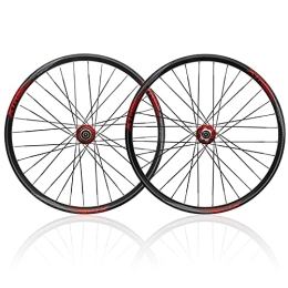 QHY Parti di ricambio QHY Ciclismo Ruote MTB Set Ruote Bicicletta 26 27, 5 29 Pollici Ruote Bici Volano A Cassetta 8 9 10 11velocità Ruota in Bicicletta Cerchi A Doppia Parete 32H QR Freno A Disco