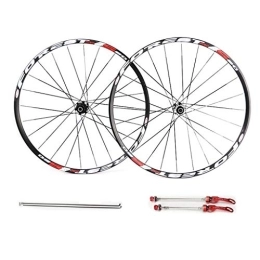 QHY Parti di ricambio QHY Ruote 26 27, 5 Pollici Ruote per Mountain Bike, MTB Bike Set di Ruote Freno a Disco 7 8 9 10 11 velocità Mozzo Cuscinetti sigillati Bike Touring (Color : B, Size : 26inch)