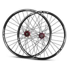 QHY Parti di ricambio QHY Set Ruote Bici MTB 26 27.5 29" in Alluminio Mozzo in Acciaio Cerchi Doppia Parete Rilascio Rapido Freno Disco Brake Ruote Ciclismo 32 Ha Parlato Cassetta 8-11 velocità