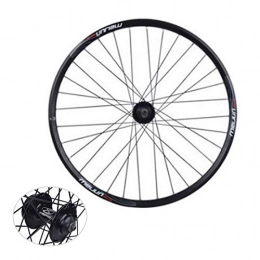 SJLA Ruote per Mountain Bike Ruota Anteriore della Bicicletta, Doppia Parete in Lega di Alluminio Doppio Scopo del Freno A V e del Freno A Disco Singola Ruota Anteriore della Mountain Bike (Size : 26in)