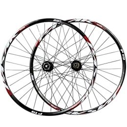 NEZIH Ruote per Mountain Bike Ruota Posteriore per Bicicletta da 26 / 27, 5 / 29", Freni a Disco Anteriori 2 Posteriori a 4 Cuscinetti 7 / 8 / 9 / 10 / 11 Ruota per Mountain Bike a sgancio rapido per Esterni (Colore: Mozzo Nero, Dimensio