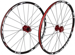 MGE Ruote per Mountain Bike Ruote Biciclette, Ruote Anteriore Posteriori for 26" Mountain Bike, MTB Bike Wheel Set 7 Cuscinetto 24H Freno a Tamburo a Disco in Lega 8 9 10 11 Speed ​​Bike Wheel 27.5" (Color : C, Size : 26inch)