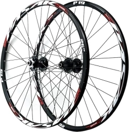 AMeLL Parti di ricambio Ruote da ciclismo Mozzi a sgancio rapido anteriori e posteriori for bicicletta Cerchi a 32 fori 27, 5 Coppia di ruote for freni a disco for mountain bike