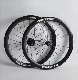 FOXZY Parti di ricambio Ruote for bicicletta pieghevoli da 20 pollici con cerchi, adatte for ruote for mountain bike Box da 8, 9, 10 e 11 velocità (colore: 406 nero)