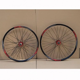 AWJ Parti di ricambio Ruote per Bici Set di Ruote MTB 26" / 27.5" / 29" Ruote per Mountain Bike Freno a Disco a sgancio rapido Cerchio in Lega di Alluminio 32 Fori Adatto 8-9-10-11 velocità Cassetta