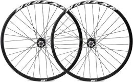 FOXZY Ruote per Mountain Bike Set di ruote for mountain bike 26 "27.5" 29 "cerchio ruota for freno a disco set di ruote for bicicletta a sgancio rapido mozzo 32H 7 8 9 10 11 12 13 velocità (Color : White, Size : 27.5'')