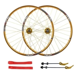 HAicom Ruote per Mountain Bike Set di ruote per bici Ruote da ciclismo Set per mountain bike Cuscinetto Palin a sgancio rapido TIPO DI CASSETTA A 7, 8, 9, 10 VELOCITÀ 26 pollici, 27, 5 pollici