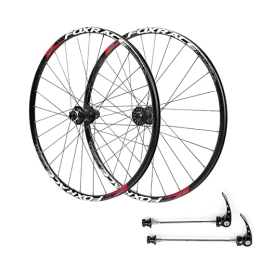 Asiacreate Parti di ricambio Set di Ruote per Mountain Bike 26 / 27.5'' Ruote con Freno A Disco QR Cerchi Cuscinetti Sigillati Fibra di Carbonio Mozzo 7 8 9 10 11 velocità Cassetta Ruota da Bicicletta