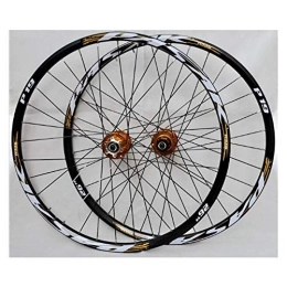 NaHaia Ruote per Mountain Bike Set di ruote per mountain bike da 26 " / 27, 5" / 29 "pollici Cerchio in lega a doppio strato Freno a disco con cuscinetti sigillati Ruote a cassetta 32 fori 7 / 8 / 9 / 10 / 11