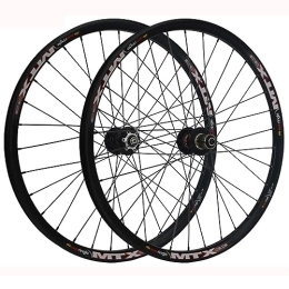 OMDHATU Ruote per Mountain Bike Set Di Ruote Per Mountain Bike Da 26 / 27, 5 Pollici Freno A Disco Cuscinetto Sigillato Supporto Cassetta 7-12 Velocità Sgancio Rapido Anteriore 100 * 9mm Posteriore 135 * 10mm (Size : 26inch)