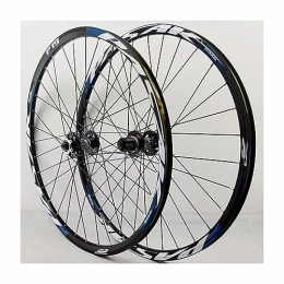 OMDHATU Ruote per Mountain Bike Set Di Ruote Per Mountain Bike Da 27, 5 Pollici Cerchi Con Freno A Disco Mozzi Con Cuscinetti Sigillati Supporto Cassetta 8-12 Velocità Set Di Ruote QR (Color : F)