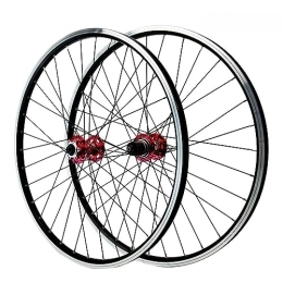 OMDHATU Ruote per Mountain Bike Set Di Ruote Per Mountain Bike Da 27, 5 Pollici Cerchi Con Freno A Disco V-brake A Doppia Funzione Mozzi A Cuscinetti Sigillati Supporto Cassetta 8-12 Velocità QR (Color : C)