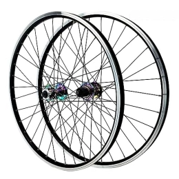 OMDHATU Ruote per Mountain Bike Set Di Ruote Per Mountain Bike Da 29 Pollici Cerchi Con Freno A Disco V-brake A Doppia Funzione Mozzi A Cuscinetti Sigillati Supporto Cassetta 8-12 Velocità Set Di Ruote QR (Color : A)