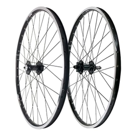 SHKJ Parti di ricambio SHKJ Mountain Bike Wheelset 26 20 Pollici MTB BMX Ruote Cerchione / Freno A Disco Mozzo A Sgancio Rapido 32H, for 6 / 7 / 8 / 9 velocità Volano Rotante (Color : 20" Black)