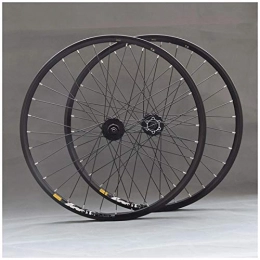 VBCGGGG Parti di ricambio VBCGGGG Bike Wheelset 26 / 27.5 / 29 in MTB Bicicletta Rim 32 Raggio Ruota a sgancio rapido Ruota Mountain Bike Disc / Rim Brake 7-11Speed ​​Cassette QR Hub Cuscinetti sigillati QR Ruota Libera