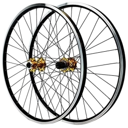 vivianan Ruote per Mountain Bike vivianan Set Ruote per Mountain Bike 26 27.5 29 Pollici, Cerchio Sgancio Rapido Ruote MTB Freno A Disco 24 Ore, Ruote Bicicletta Ruote Anteriori Posteriori, per 8-12 velocità