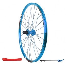 VTDOUQ Ruote per Mountain Bike VTDOUQ Ruota Posteriore per Bicicletta da MTB 26"per Mountain Bike con cerchione a Doppia Parete per Freno a Disco Mozzo per Scheda 7-11 velocità QR 32H