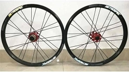 JIAWYJ Ruote per Mountain Bike YANGDONG-Accessori per biciclette- Bike Wheel Pnes Spokes RIM MTB Ruote per biciclette Set 20 pollici, cerchio a doppia parete in lega di alluminio ruota posteriore ruota anteriore mountain release ve