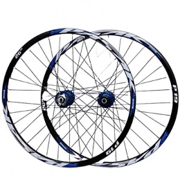 YSHUAI Parti di ricambio YSHUAI 26, 27, 5, 29 pollici Mountain Bike Wheelset ruota ruota bicicletta (anteriore e posteriore) doppia parete in lega di alluminio con cambio rapido freno a disco 32H 7-11 velocità, C, 27, 5"