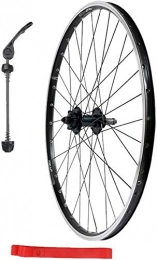 YSHUAI Parti di ricambio YSHUAI Ruota Della Bici 20 26 Pollice Bicicletta Wheelset MTB Doppia Parete Cerchio In Lega QR V / Freno A Disco Anteriore E Posteriore 8 9 10 Velocità 32 H Nero, Ruota Posteriore 26 pollici